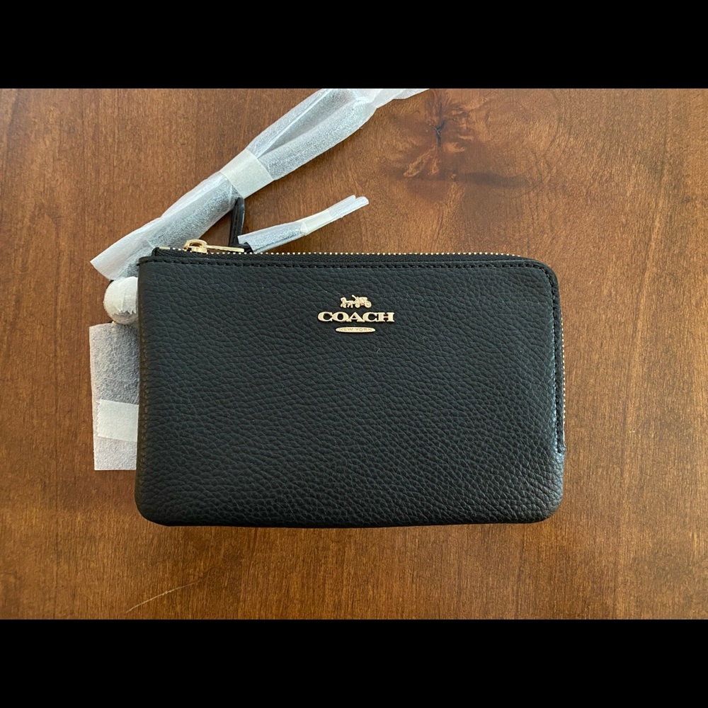 Black Coach Wristlet/Wallet